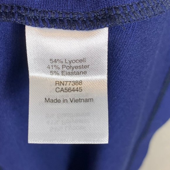 J. Crew Navy Drapey Tie Waist Knit Dress S - Picture 5 of 7